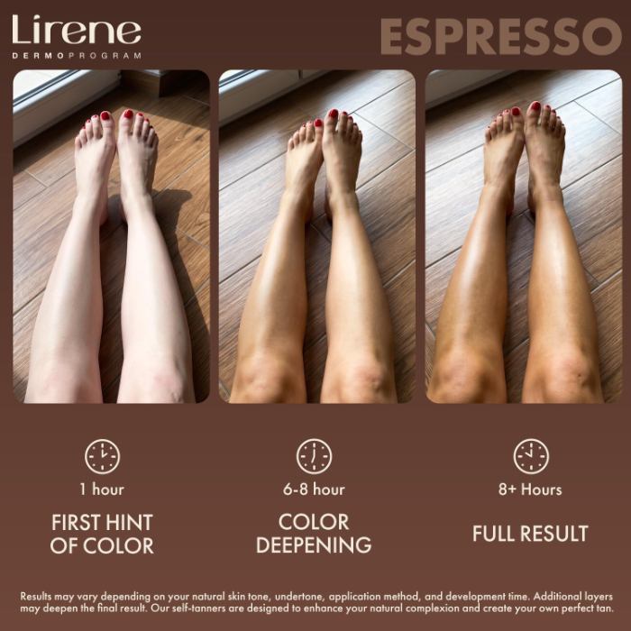 LIRENE PERFECT TAN SELF-TANNING FOAM 150ML